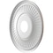 Ekena Millwork Berkshire PVC Medallion (Canopies up to 7"), 16"OD x 3 1/2"ID x 1"P, Universal Aged Metallic Rust CMP16BEDRU - alternate 4